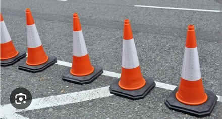 Photo of Traffic cone (Bradford BD9) #1