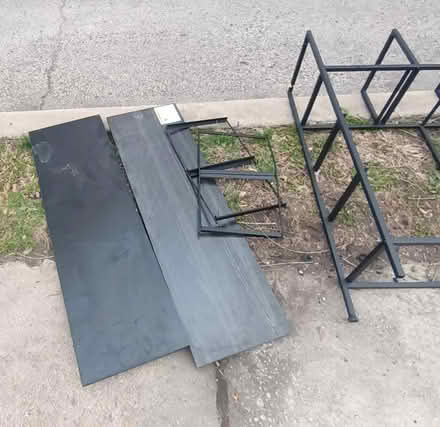 Photo of free Shelf / Scrap Metal & Wood (Yeadon) #2