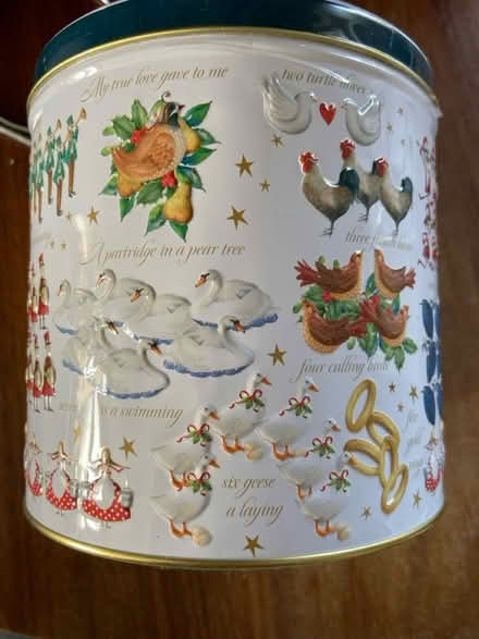 Photo of free Christmas tin (BA11 Asda side of Frome) #1