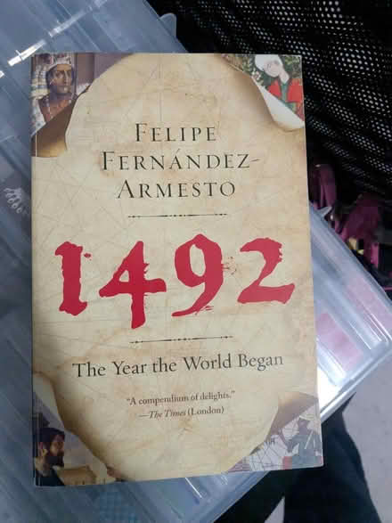 Photo of free 1492 by Felipe Fernandez-Armesto (Brooklyn Park) #1