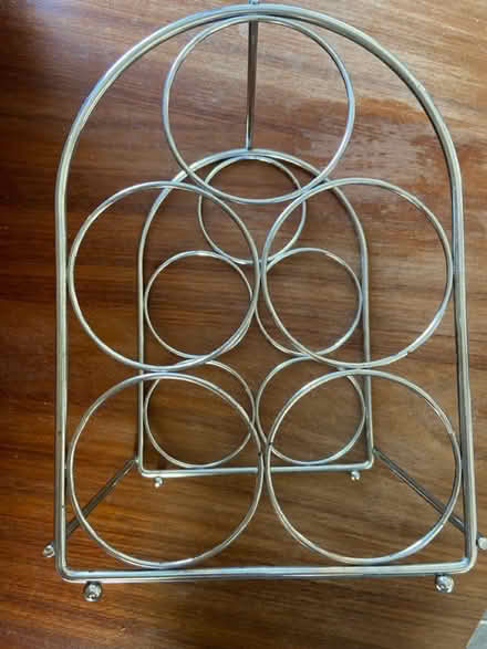Photo of free 5 bottle wine rack (BA11 Asda side of Frome) #1