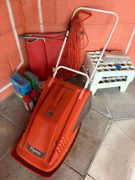 Photo of free Flymo Electric lawnmower (Finchampstead RG40) #1