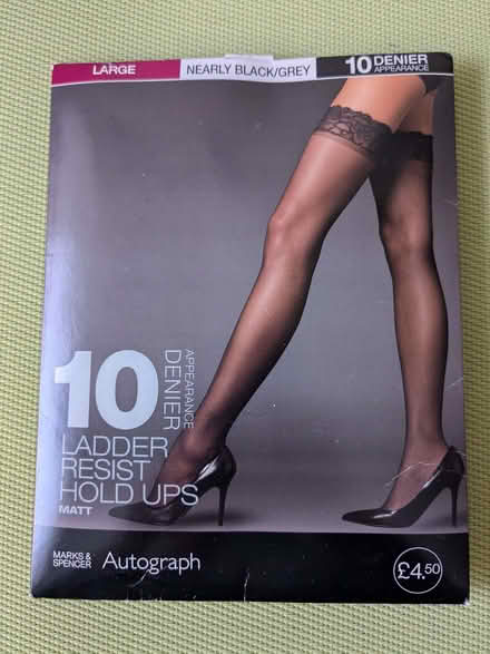 Photo of free Large Nearly Black 10D Hold Ups (Beulah Hill SE19) #1