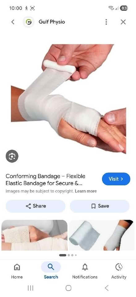 Photo of Bandages (Sheddingdean RH15) #1