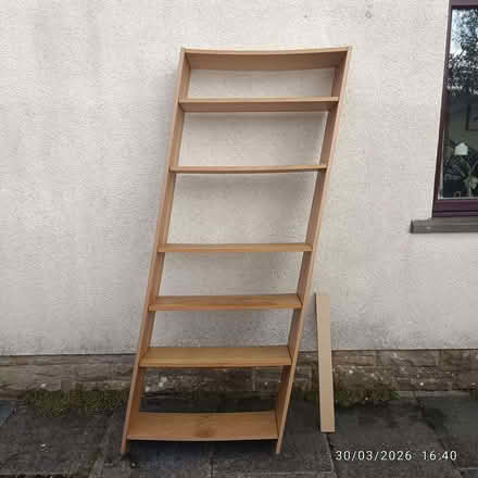 Photo of free Tall chipboard shelf - needs corner brackets to stabilise (Brookhouse LA2) #1