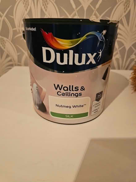 Photo of free Dulux silk emulsion : Nutmeg White (Warmley) #1