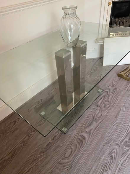 Photo of free Glass dining table (Plungington PR2) #2