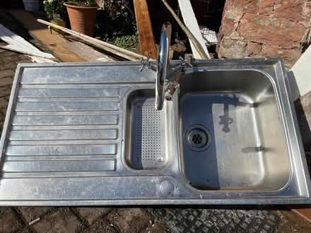 Photo of free Stainless steel sink and tap (Glassonby CA10) #1