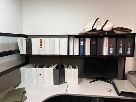 Photo of free Office Binders and hanging folders (Plantation FL) #1