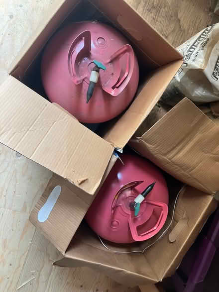 Photo of free 2 empty helium tanks (Mill Valley) #2