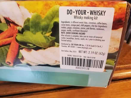Photo of free Whiskey making/flavoring kit (Downtown Bothell) #3