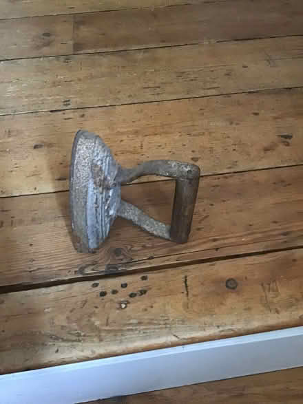 Photo of free Painted flat iron (Barnard's Green WR14) #1