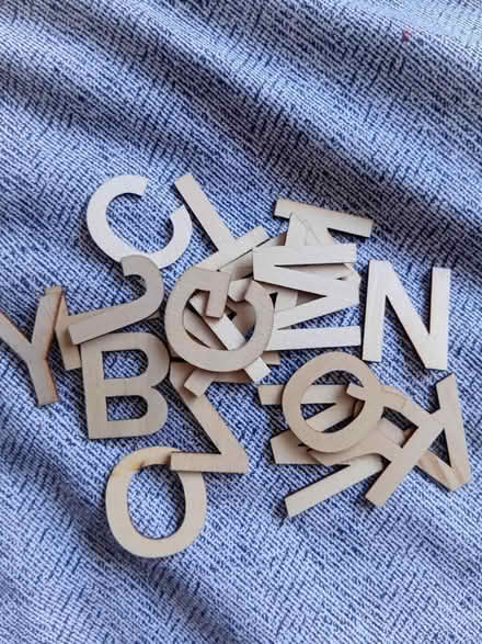 Photo of Wooden letters (Moreton) #1