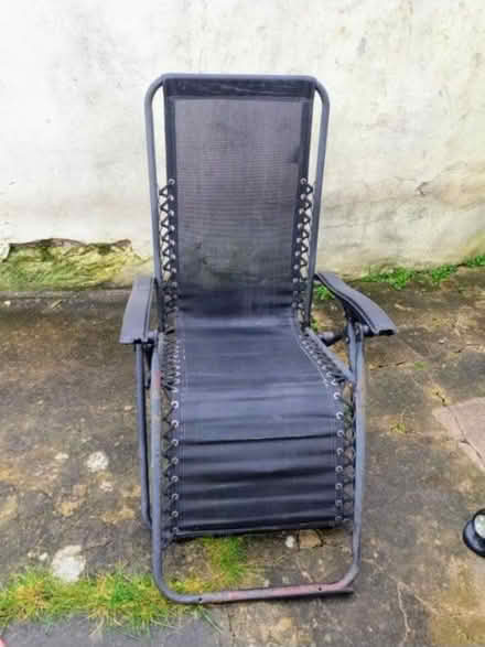 Photo of free Outdoor recliner chair (Adamsdown CF24) #1