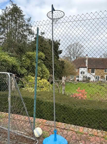 Photo of free Netball post and basket (Westcott RH4) #1