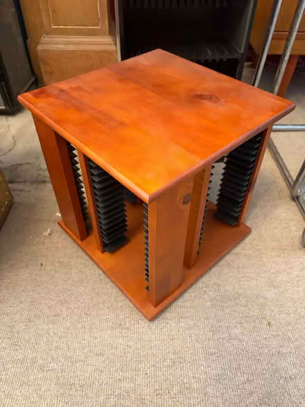 Photo of free CD storage carousel and case (Finchampstead RG40) #1