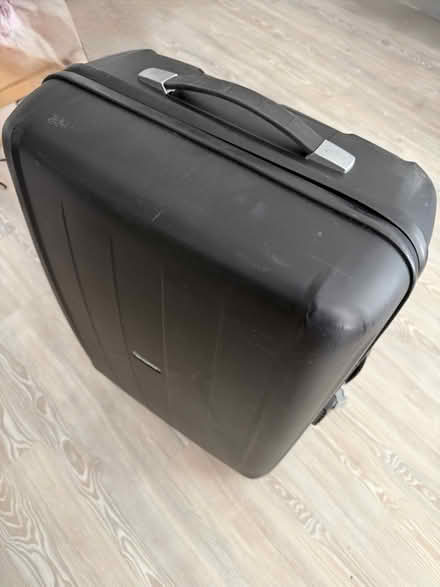 Photo of free Samsonite suitcase missing wheel (Upton Gardens) #2