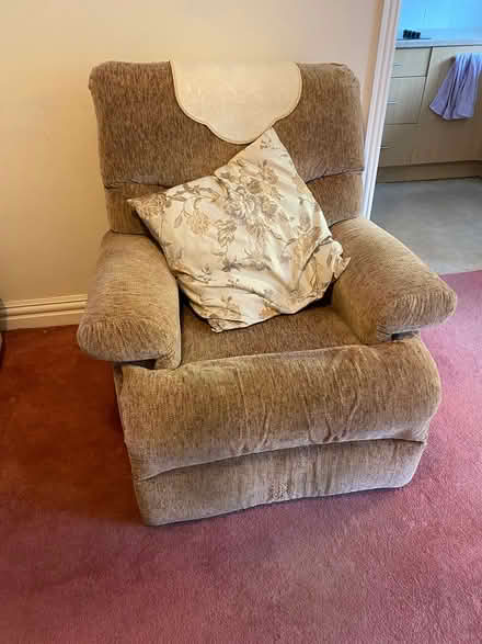 Photo of free 3 recliners and small bookcase (Shankill) #2