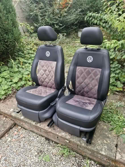 Photo of free 2 vw caddy front seats from a 2013 (Leicester, Enderby LE19) #2
