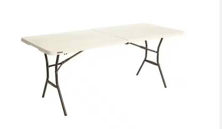 Photo of free 6 ft Fold-in-Half Table (Stanton Park) #1