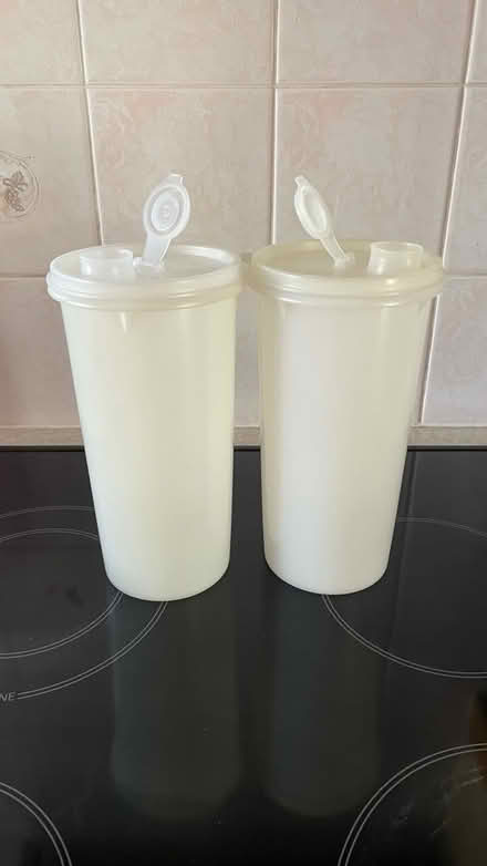 Photo of free Vintage Tupperware Tall Canisters (Off Chestnut Drive TA1) #1