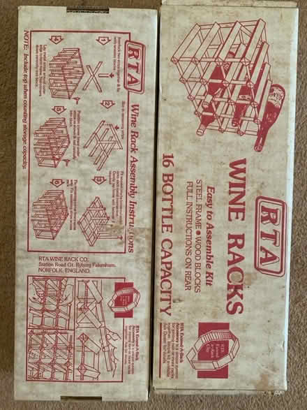 Photo of free Wine racks (Wrington BS40) #1