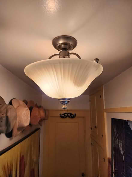 Photo of free Semi-flush ceiling light (Richmond) #3
