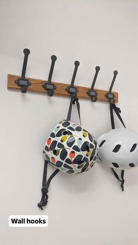 Photo of free One set of wall hooks - Highbury (N5 2EF) #1