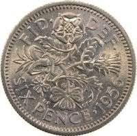 Photo of six pence coin (Seven Dials BN3) #2