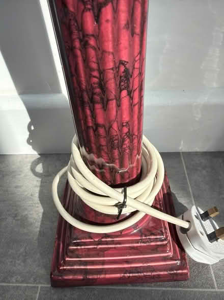 Photo of free Ceramic table lamp. No shade. (Welling DA16) #3