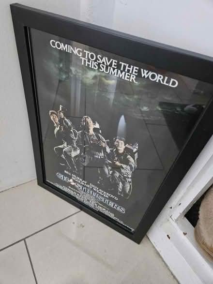 Photo of free Ghostbusters picture and frame (Welwyn Garden City AL7) #1