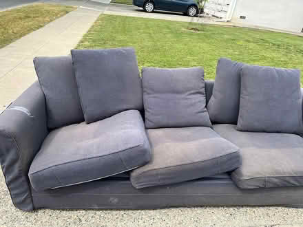 Photo of free Couch on curb (Leigh High School) #1