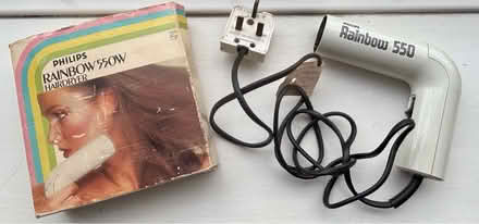 Photo of free Working 1980s Philips Hair dryer (BN2) #1