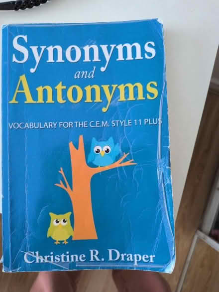 Photo of free Synonyms and antonyms for 11+ (Whitley RG2) #1