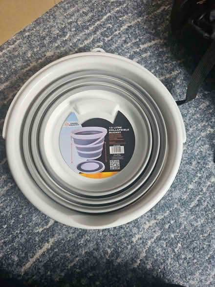 Photo of free 10L collapsable bucket - new (Thornton Heath CR0) #1
