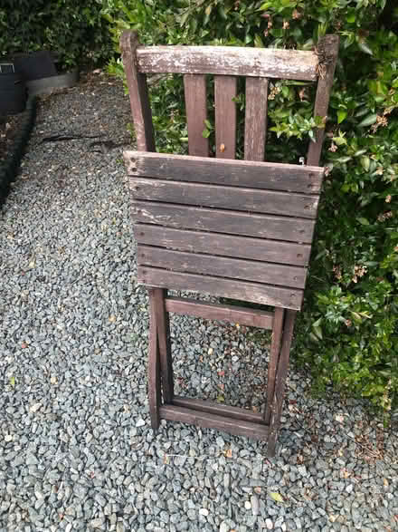 Photo of free Garden chairs (4) (Winchmore Hill N21) #1