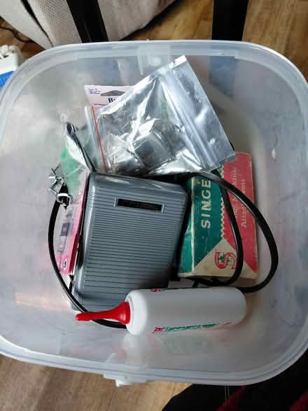 Photo of free Sewing machine and accessories (Rowner PO13) #2