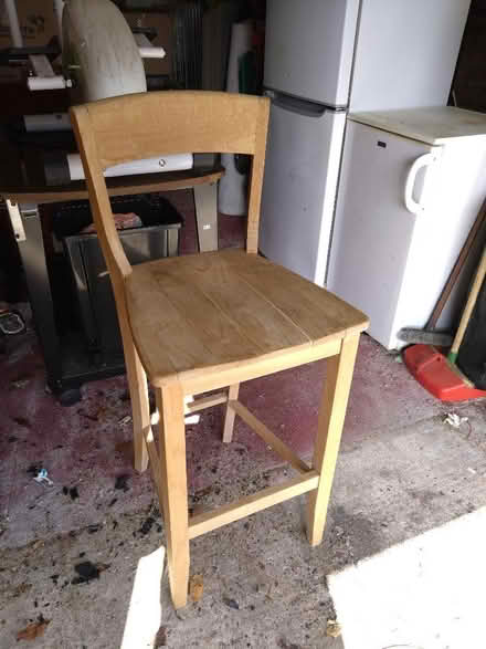 Photo of free Wooden Bar Stool (Nailsea BS48) #1