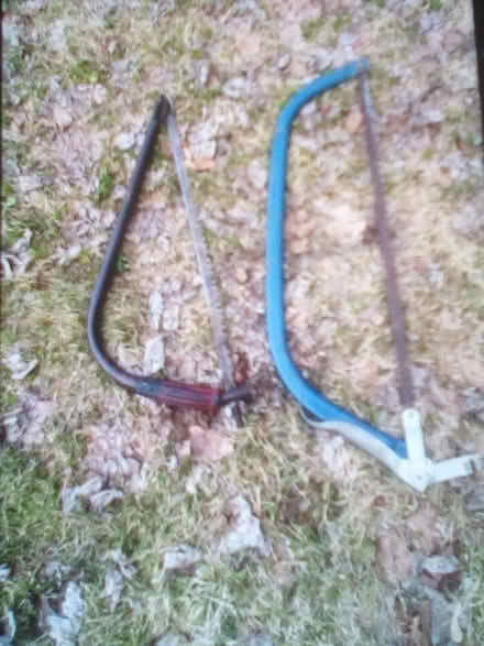 Photo of free Wood saws (Elm st Greenfield MA) #2