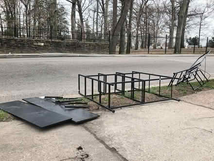 Photo of free Shelf / Scrap Metal & Wood (Yeadon) #1