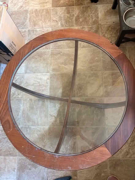 Photo of free Schreiber teak coffee table (Shrewsbury Heath Farm) #1