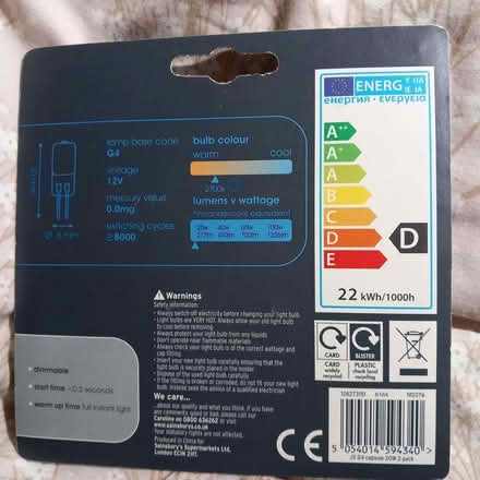 Photo of free Halogen Bulbs (Pembury TN2) #2