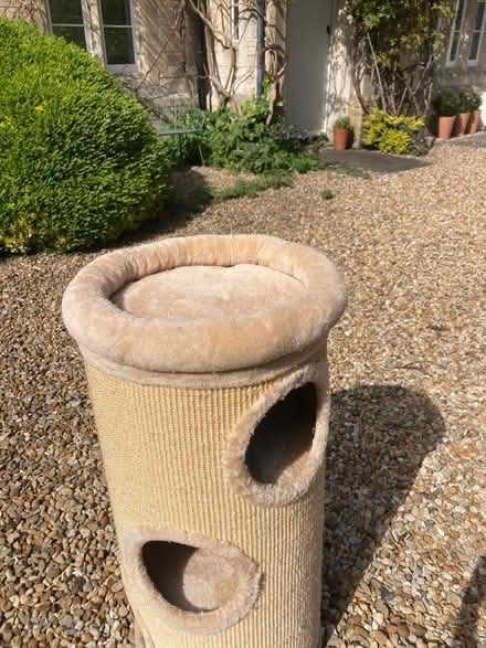 Photo of free Cat scratch and bed barrel (Uley) #3