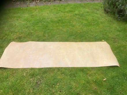 Photo of free Traditional Linoleum Sheet. Beige Marble effect. (Horspath OX33) #1