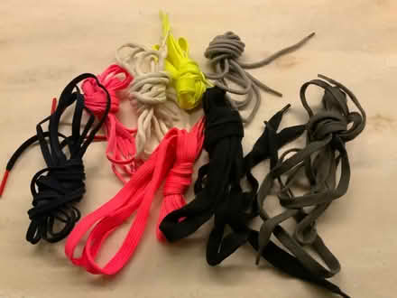 Photo of free 8 pairs of shoe laces. Some new, some used. (Cheadle Hulme SK7) #1