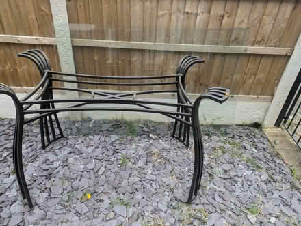 Photo of free Glass top table and 6 chairs (Speke L24) #2