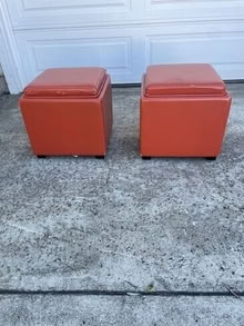Photo of free Two Footstools with storage #2