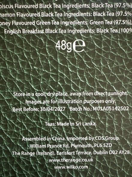 Photo of free Tea bags in gift box (Stretton, Rutland LE15 7) #3