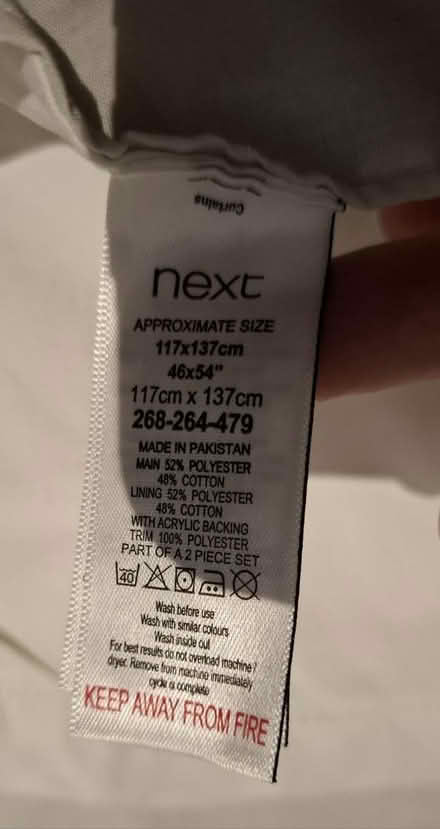 Photo of free Rainbow next curtains (Horsham) #2