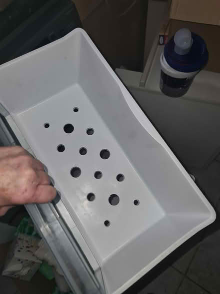 Photo of free Fridge-freezer drawers & shelves (Dalston E8) #2